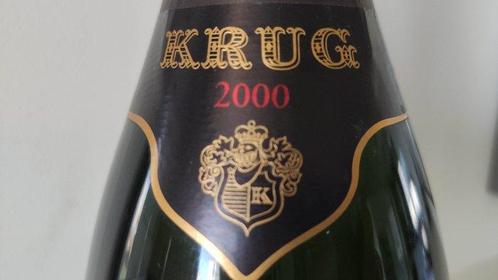 2000 Krug, Vintage - Champagne - 1 Fles (0,75 liter), Verzamelen, Wijnen