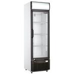Drankenkoeling | 282L | Zwart/Wit | 0°C/+10°C | Statisch +, Verzenden, Nieuw in verpakking