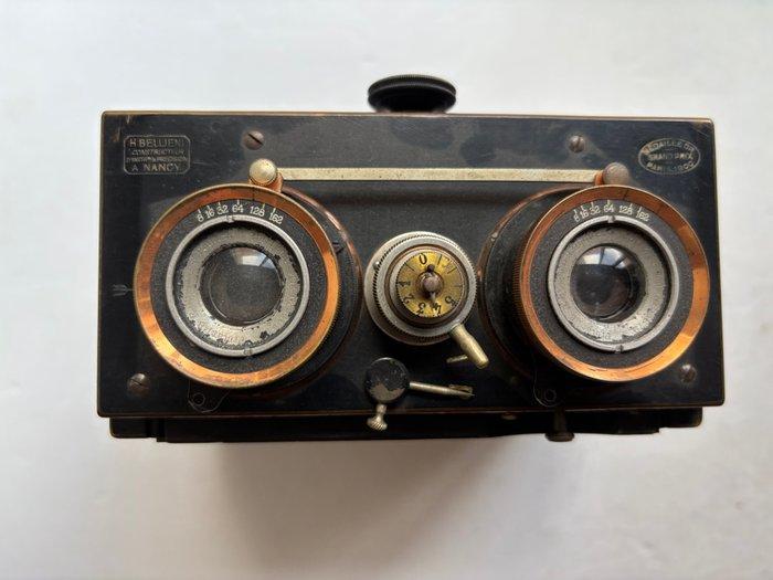H. Bellieni Fils - A. Nancy Stereocamera, Verzamelen, Foto-apparatuur en Filmapparatuur