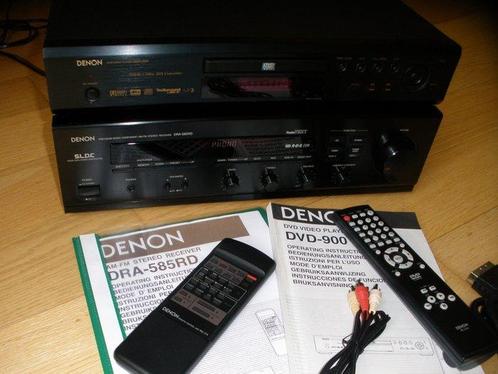 Denon - DRA-585RD Récepteur stéréo à semi-conducteurs,, TV, Hi-fi & Vidéo, Radios