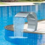 vidaXL Fontaine cascade de piscine Acier inoxydable 45 x, Verzenden