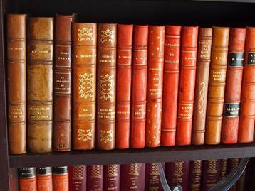 sanders - Coffre-fort - Cuir, Fer - Coffre fort Bibliothèque, Antiek en Kunst