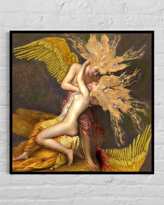 Carlotta Baldazzi - La scelta dellangelo, Antiek en Kunst, Kunst | Schilderijen | Modern
