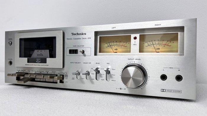 Technics - RS-616 - Cassetterecorder-speler, Audio, Tv en Foto, Radio's