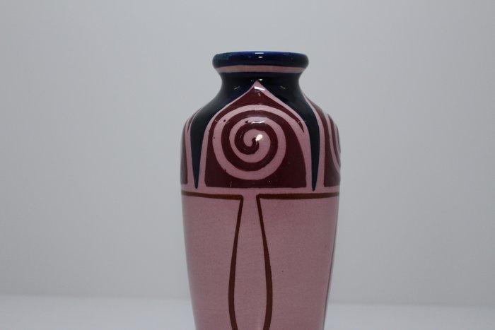Vase - Faïence - Vaas, Antiquités & Art, Art | Objets design