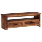 vidaXL Tv-meubel 118x30x40 cm massief hout, Verzenden, Nieuw