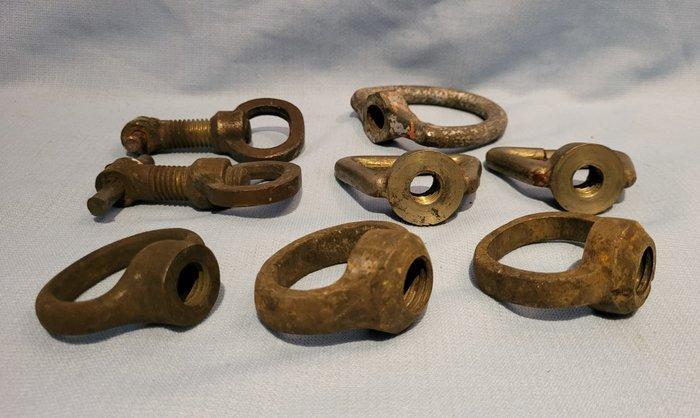 Porthole wing (8) - Brons - Patrijspoort vleugel, Antiek en Kunst, Curiosa en Brocante