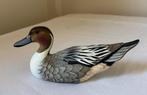 B Barton - Lokeend - Northern Pintail Duck Sculpture – Male,, Antiek en Kunst