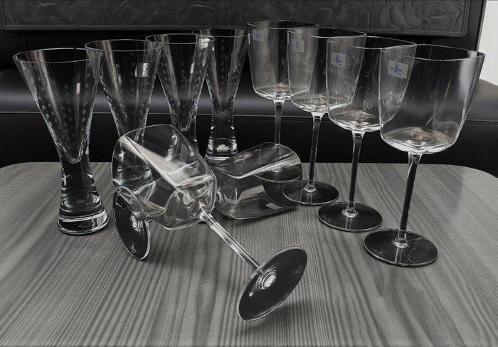 Scherzer - Drinkset (10) - Kristal, Antiek en Kunst, Antiek | Meubels | Tafels