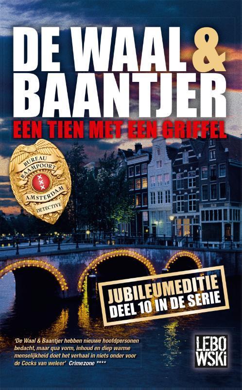 Een tien met een griffel / De Waal & Baantjer / 10, Boeken, Detectives, Gelezen, Verzenden