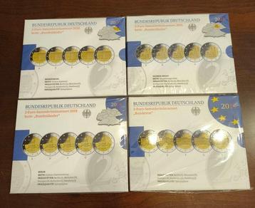 Allemagne. 2 Euro 2006/2021 (80 monedas) Proof