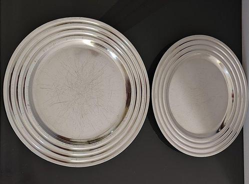 Christofle - Luc Lanel - Assiette de service (2) -, Antiek en Kunst, Kunst | Designobjecten