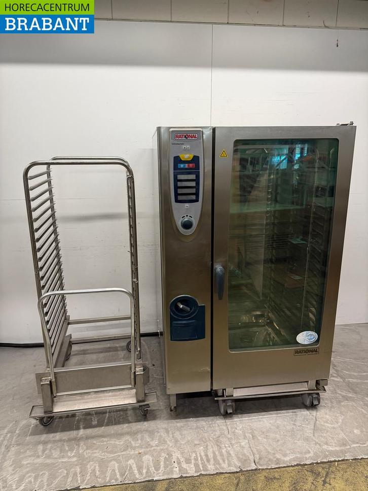 RVS Rational SCC 202 SelfCookingCenter 40 x 1/1 GN 400V, Zakelijke goederen, Horeca | Keukenapparatuur, Ophalen of Verzenden