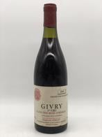 1 x 75cl Givry Clos des Bois Chevaux 1er Cru Joblot 1991, Ophalen of Verzenden, Nieuw, Frankrijk, Rode wijn