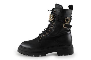 Linea Zeta Veterboots in maat 42 Zwart | 5% extra korting beschikbaar voor biedingen