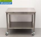 HCB RVS Verrijdbare Werktafel Tafel Op Wielen 100 x 70 x 85, Ophalen of Verzenden, Nieuw in verpakking