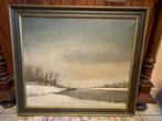 Frits Borsteels (XX) - Abstract winterlandschap, Antiek en Kunst