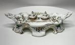 Vieux Bruxelles - Antique 19th century porcelain inkwell