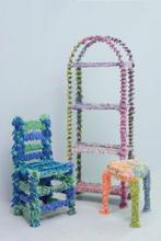 FRINGE FRIENDS - MAORI KIMURA - Kruk - Upcycled, Antiek en Kunst