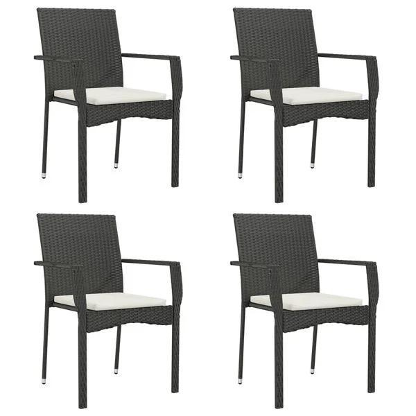 4x Tuinstoelen met Kussens | Retour Deal | OP = OP, Tuin en Terras, Tuinstoelen, Nieuw, Rotan, Verzenden