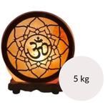 Himalaya Zoutlamp Ohm 5 kg, Ophalen of Verzenden, Nieuw