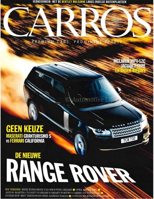2012 CARROS MAGAZINE 07 NEDERLANDS, Boeken, Auto's | Folders en Tijdschriften