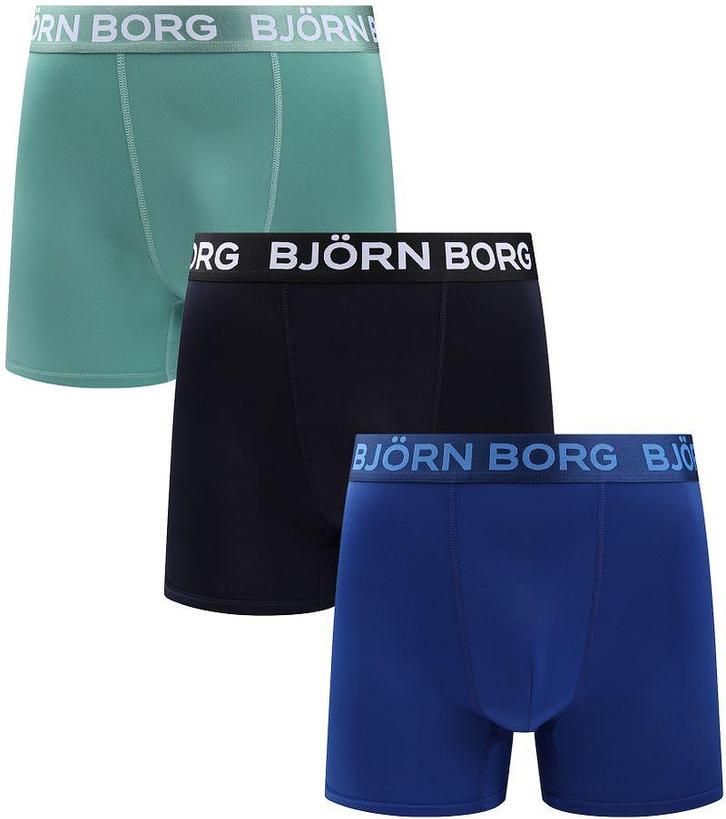 Bjorn Borg Boxers Microfiber 3Pack Multicolour maat M Heren, Kleding | Heren, Ondergoed, Blauw, Boxer, Verzenden