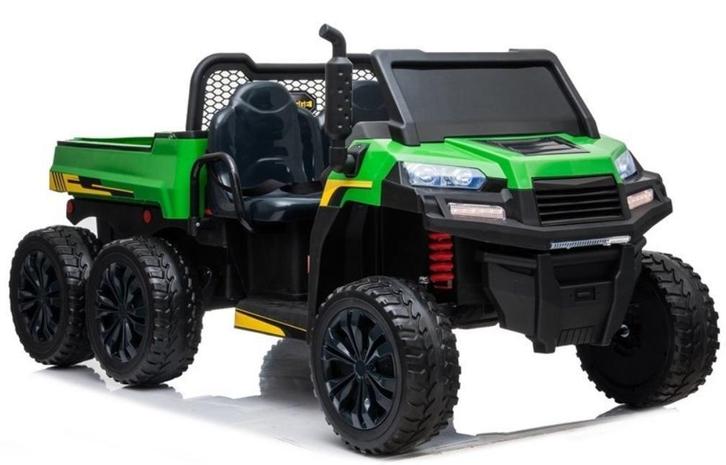 Kinderauto, Farm Gator, 6x6, 24V kinderauto, 4WD,  2 zitter, Kinderen en Baby's, Speelgoed | Buiten | Accuvoertuigen, Nieuw, Verzenden