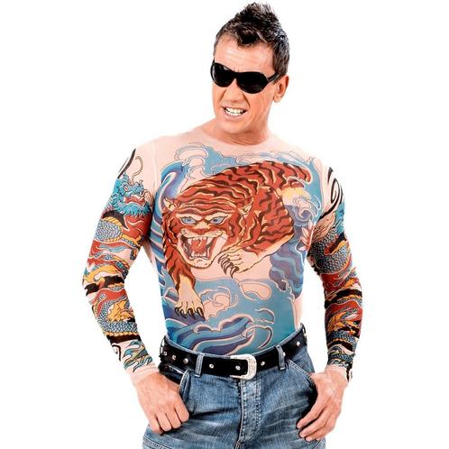 Shirt Tattoo Tijger, Vêtements | Hommes, Costumes de carnaval & Vêtements de fête, Envoi