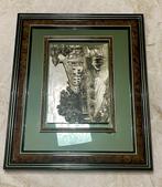 Marchetti - Reliëf, Hillside Manor & Bridge & Horse & Lush, Antiek en Kunst