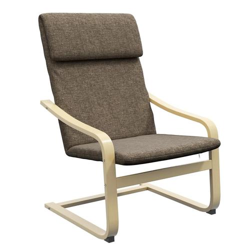 TRUUSK Relaxstoel Schommelstoel - Met Hoofdkussen - Linnenlo, Huis en Inrichting, Fauteuils, Verzenden