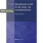 Basisboek recht in de zorg- en welzijnssector 2018-2019, Boeken, Studieboeken en Cursussen, Verzenden, Gelezen