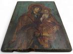 Icoon - Moeder Gods met kind - Hout, Antiek en Kunst
