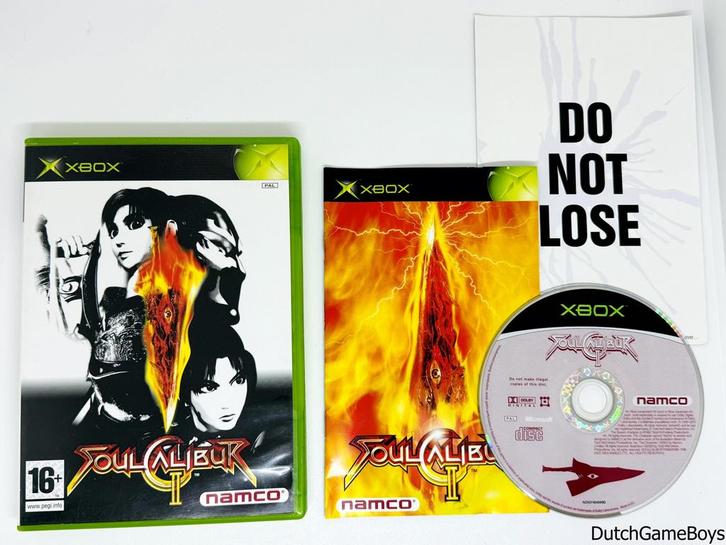 Xbox Classic - Soul Calibur II, Games en Spelcomputers, Games | Xbox Original, Gebruikt, Verzenden