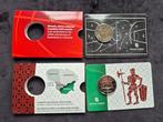 Litouwen. 2 Euro 2021/2022 Dzukija + Basketbal (2 stuks)