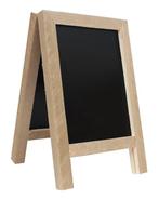 Krijtstoepbord Steigerhout Mini A4, Nieuw, Verzenden