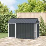 vidaXL Vogelkooi Antraciet 215 x 112 x 141 cm Gegalvaniseerd, Dieren en Toebehoren, Vogels | Toebehoren, Verzenden, Nieuw