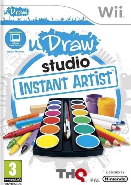 uDraw Studio Instant Artist (Wii Games) (Nintendo Wii), Games en Spelcomputers, Games | Nintendo Wii, Zo goed als nieuw, Ophalen of Verzenden
