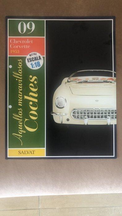 Salvat 1:18 - Modelauto - Chevrolet Corvette 1953, Hobby en Vrije tijd, Modelauto's | 1:5 tot 1:12