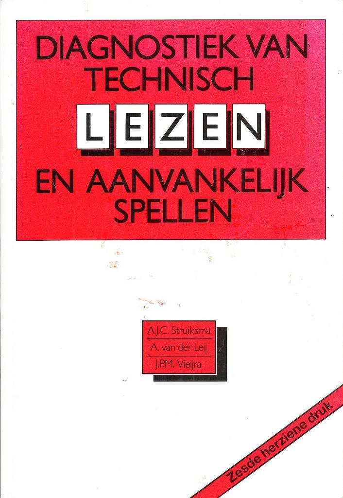 Diagnostiek van Technisch Lezen ..., Boeken, Schoolboeken, Verzenden