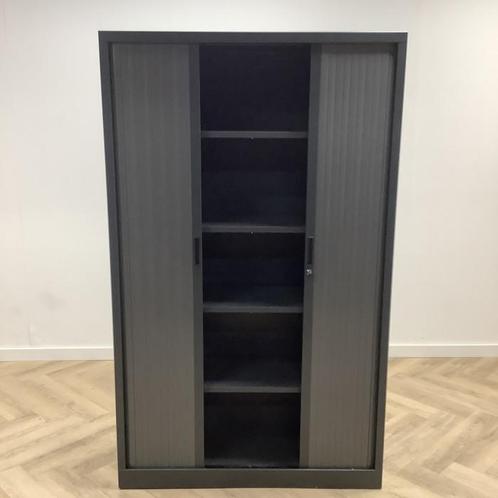 Tweedehands roldeurkast/archiefkast vv 4 legborden +, Huis en Inrichting, Kasten | Roldeurkasten en Archiefkasten, Gebruikt