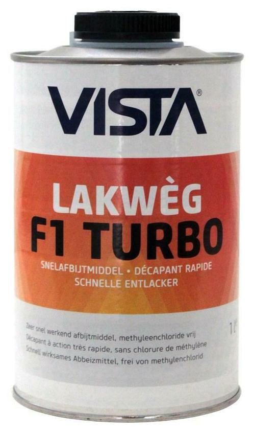 Vista F1 Turbo Lakweg zeer snel werkend afbijtmiddel voor kl, Zakelijke goederen, Machines en Bouw | Onderhoud en Reiniging, Verzenden
