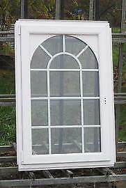pvc raam , chassis van 86 x 128  wit / mahonie, Doe-het-zelf en Bouw, Raamkozijnen en Schuifdeuren