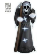 Halloween decoratie opblaasbare grim reaper met licht 244 cm, Ophalen of Verzenden, Nieuw