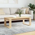 vidaXL Salontafel 102x50x35 cm bewerkt hout sonoma, Huis en Inrichting, Tafels | Salontafels, Verzenden, Nieuw