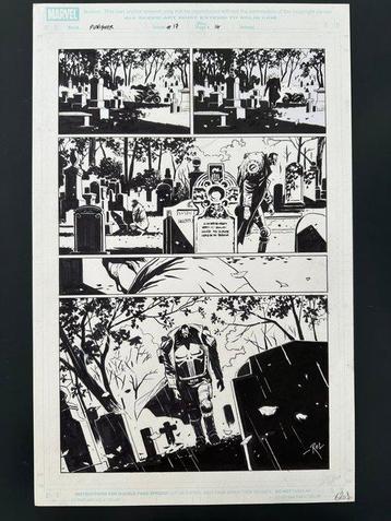 Boschi, Roland - 1 Original page - The Punisher - disponible aux enchères