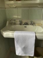 7 serviettes de lavabo du late 19th century avec 0 initial.