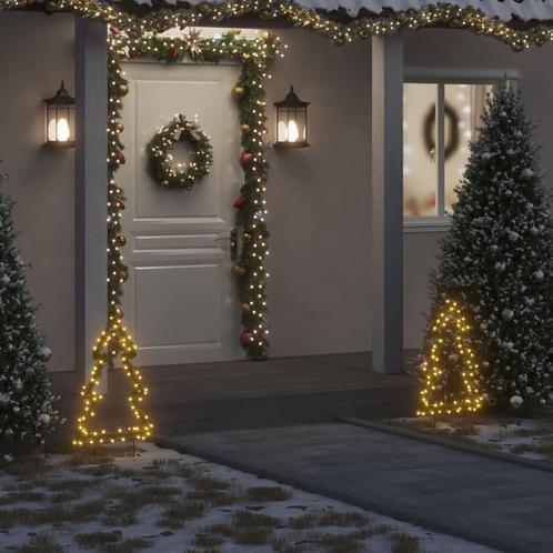 vidaXL Décoration lumineuse arbre de Noël avec piquets, Diversen, Kerst, Verzenden