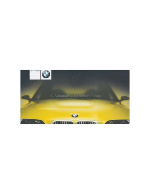2000 BMW M3 BROCHURE NEDERLANDS, Livres, Autos | Brochures & Magazines, Enlèvement ou Envoi