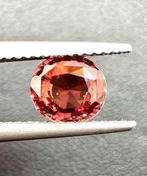 1 pcs  Oranje, Roze Padparacha saffier, Saffier  - 1.51 ct -, Handtassen en Accessoires, Edelstenen, Nieuw